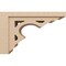 Ekena Millwork 10"W x 30"D x 20"H Classic Sheridan Rough Cedar Woodgrain TimberThane Corbel, Primed Tan CORUR10X30X20SHERCPR - alternate 5